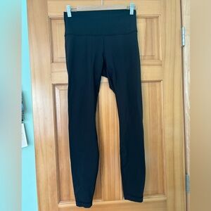 Lululemon wunder under leggings in luxtreme fabric
